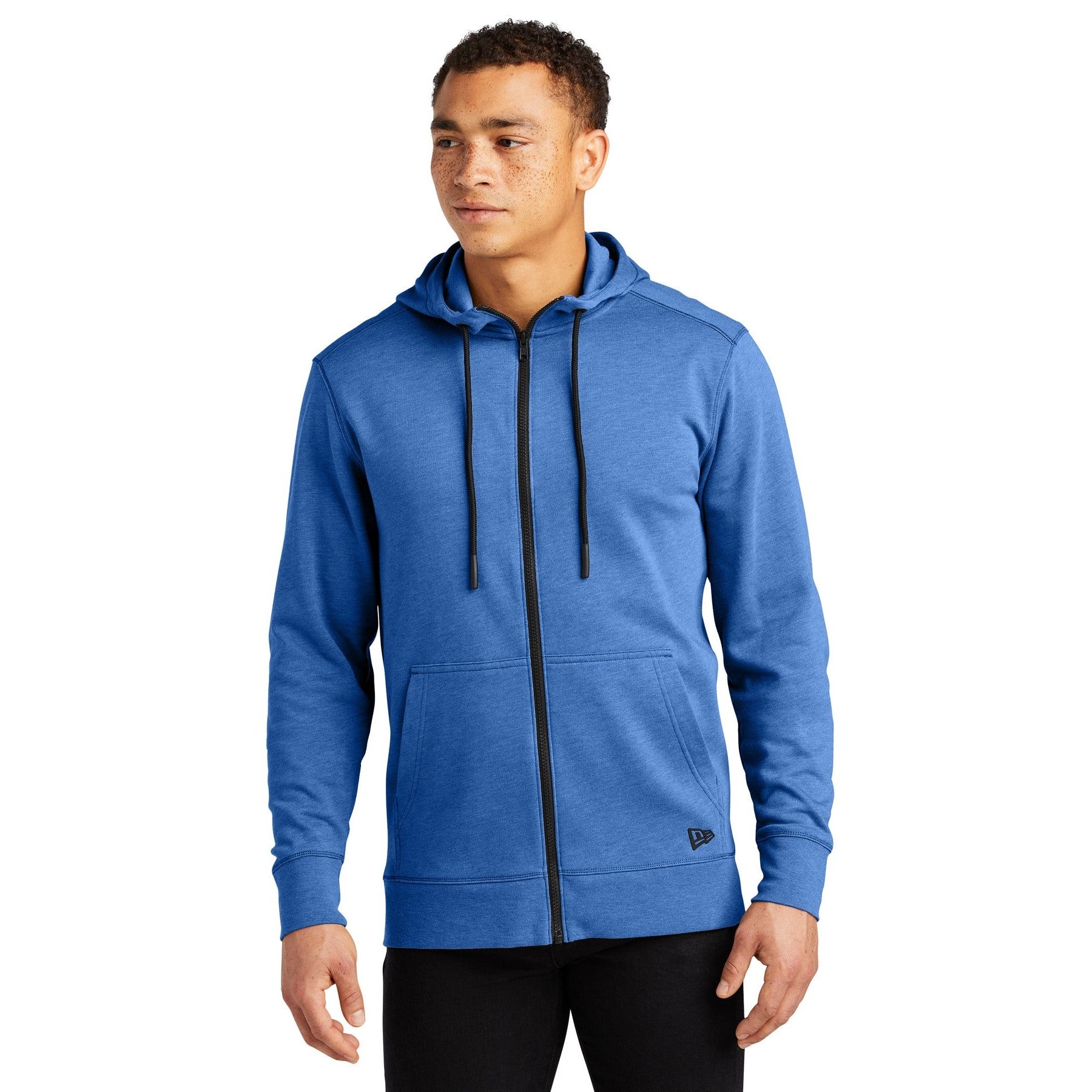 New Era-New Era ® Tri-Blend Fleece Full-Zip HoodieNEA511-MedTech-2